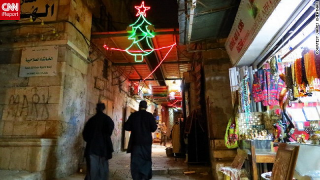 บรรยากาศวันคริสต์มาสในกรุงเยรูซาเลม