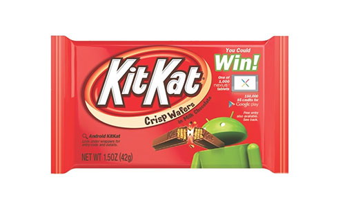 Android 4.4 โค้ดเนม KitKat