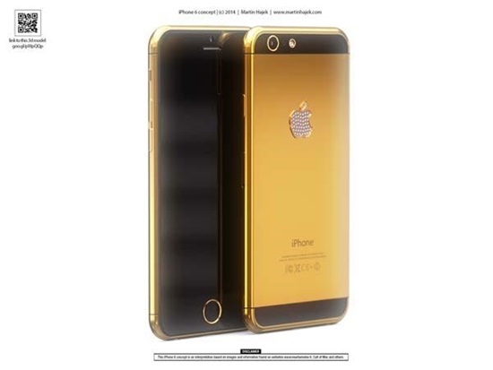 รอเปิดตัว iPhone6 ไม่ไหว ลองดูคอนเซปต์สุดอลังการกับ iPhone6 สีทอง!