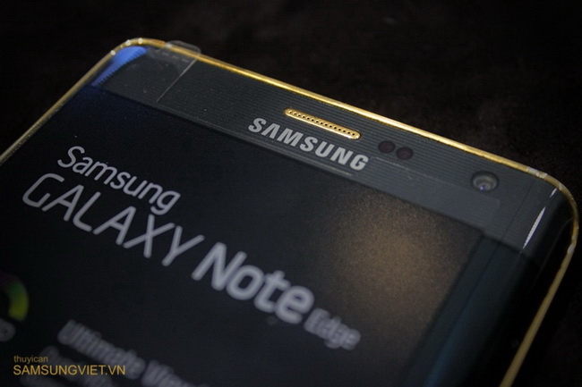 ยลโฉม Samsung Galaxy Note Edge เวอร์ชั่นทองคำ 24 กะรัต สุดอร่าม!!