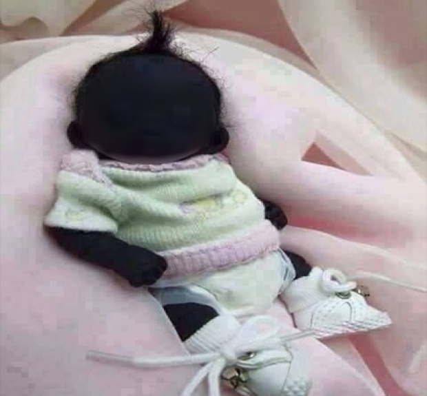 ทารกที่มีผิวดำที่สุดในโลก จากแอฟฟริกาใต้ ชาวเน็ตทั่วสารทิศแชร์กระจาย หนูน้อยน่ารักดุจตุ๊กตา