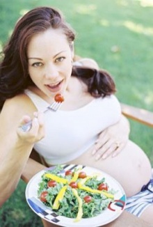 ผู้หญิงท้องกินผักสดให้ลูกฉลาด 