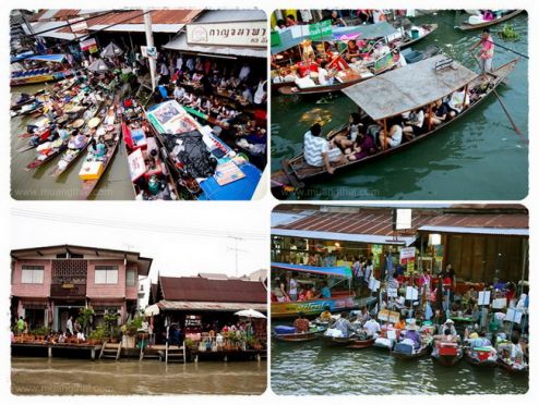 อัมพวา ตลาดน้ำยามเย็น สุดฮิต สมุทรสงคราม