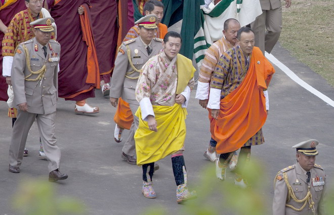 ภาพ งานพิธีอภิเษกสมรส กษัตริย์จิกมี แห่งภูฏาน