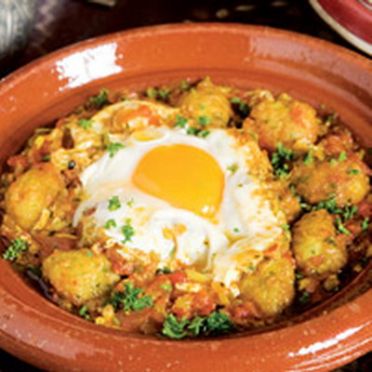 Shrimp&Tofu Ball in tomato sauce