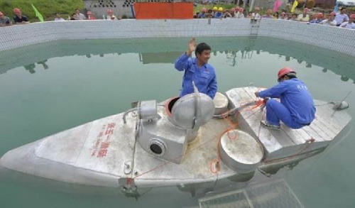 ดูที่นี่! จาก เรือดำน้ำ ยัน โนอาอาร์ค : สิ่งประดิษฐ์แบบ คิดเอง-ทำเอง ของ คนจีนยุคนี้ 