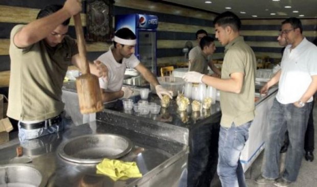 บัคแดช ร้านไอศกรีมที่พร้อมดับความร้อนของสงครามซีเรีย
