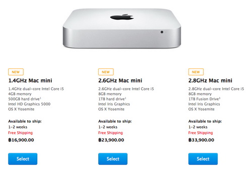 เปิดตัว Mac Mini รุ่นอัพเกรดสเปคใหม่สุดล้ำ กับราคาเบาๆ