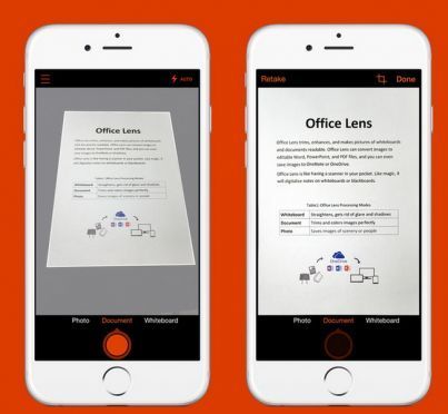 แอพ Office Lens สแกนเอกสารง่ายๆ ด้วยสมาร์ทโฟน