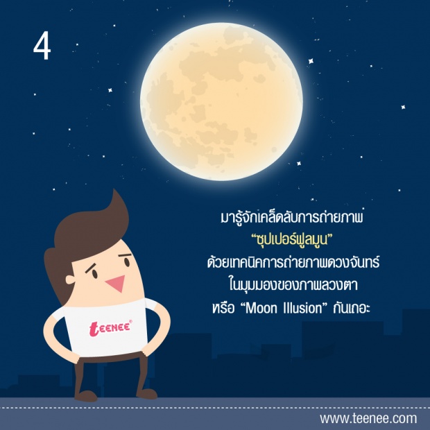 เคล็ดลับเก็บภาพ ซุปเปอร์ฟูลมูน ให้เป๊ะ ปัง อลังการ