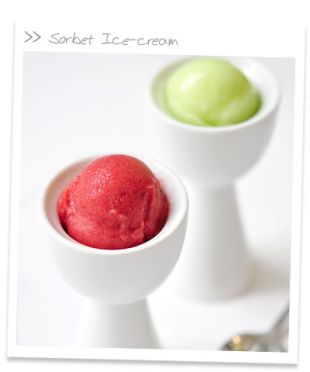Sorbet Ice Cream 