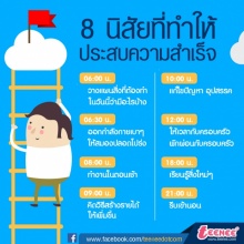 8 นิสัยที่ทำให้ประสบความสำเร็จ