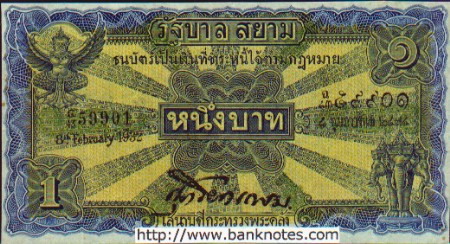 ธนบัตร รุ่นต่างๆ ในประเทศไทย 