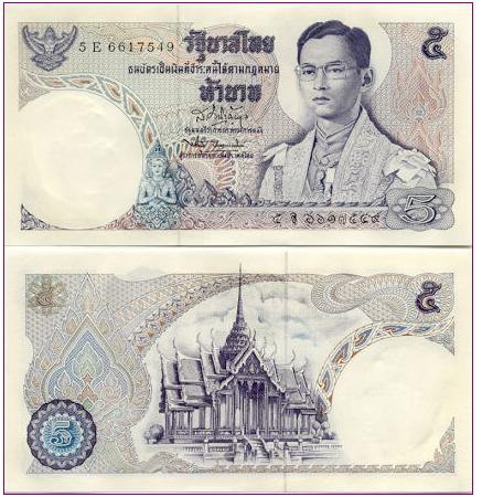 ธนบัตร รุ่นต่างๆ ในประเทศไทย 