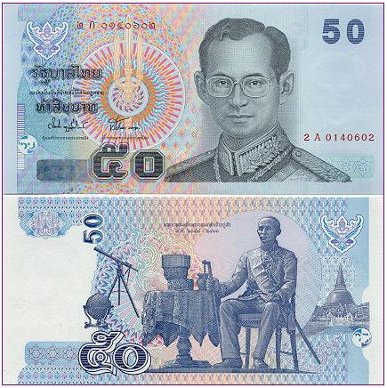 ธนบัตร รุ่นต่างๆ ในประเทศไทย 