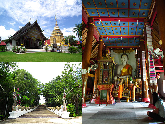 เสน่ห์เจดีย์สีทองที่วัดพระธาตุดอยหยวก