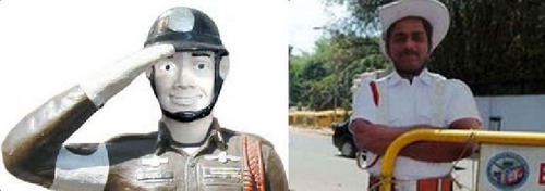 ‘จ่าเฉย’ โผล่ที่อินเดีย – บังกาลอร์ ใช้บ้าง หวังลดอุบัติเหตุ