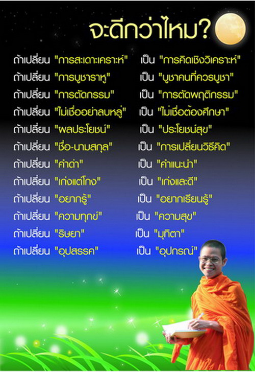 สาระธรรม ข้อคิดดี ๆ