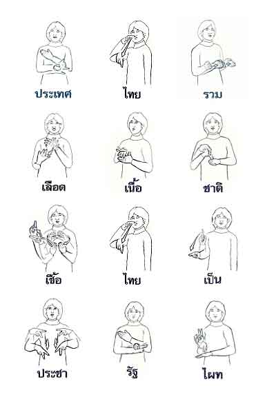 มาร้องเพลงชาติไทย...ด้วยภาษามือ 