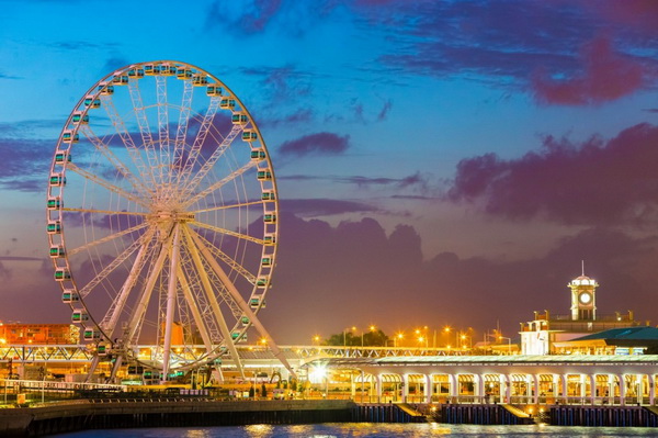 The Hong Kong Observation Wheel ชิงช้าสวรรค์ที่ฮ่องกง 