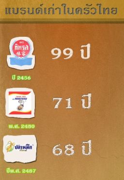 รู้ไหม? 6 แบรนด์สินค้าที่อยู่คู่ครัวไทยมานาน ตั้งแต่ 53ปี-99ปี มีอะไรบ้าง ?
