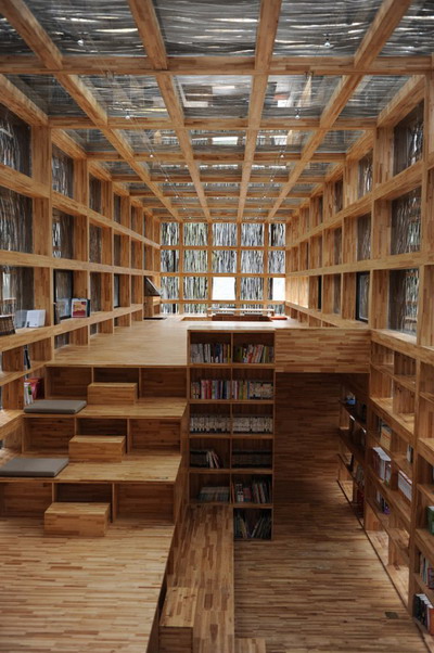 Li Yuan Library (Li Xiaodong Atelier) Huairou, จีน