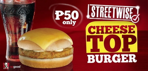 Cheese-Top Burger (KFC Philippines)