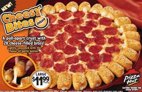 Cheesy Bites Pizza (Pizza Hut)