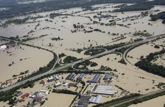 ภาพน้ำท่วมในยุโรปที่ถูกไวรัลมากที่สุดยามนี้