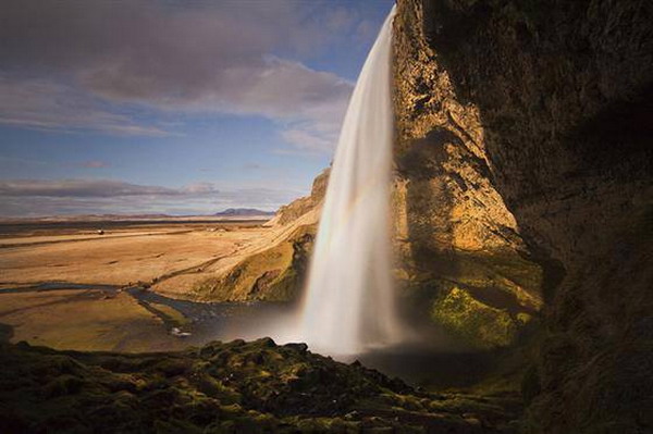 ภาพสวย น้ำตกเซลย่าแลนด์สฟอส ที่ไอซ์แลนด์