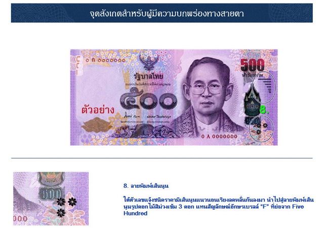 ธนบัตร 500 ใหม่ ใช้แล้ววันนี้! 