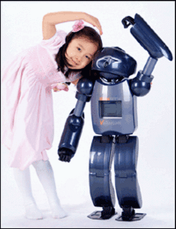 โรกุน โรบอท  หุ่นยนต์เลี้ยงเด็กโสม