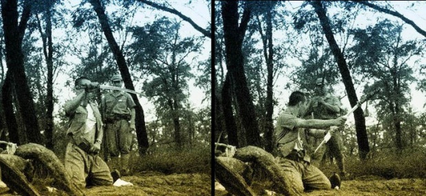 ภาพหาดูยาก! การทำ ‘ฮาราคีรี’ ของทหารญี่ปุ่นผู้พ่ายแพ้สงคราม ตั้งแต่สมัยสงครามโลกครั้งที่ 2