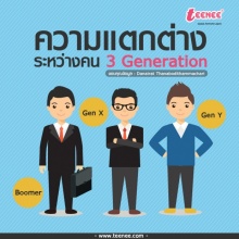 ความแตกต่างของคน 3 Gen