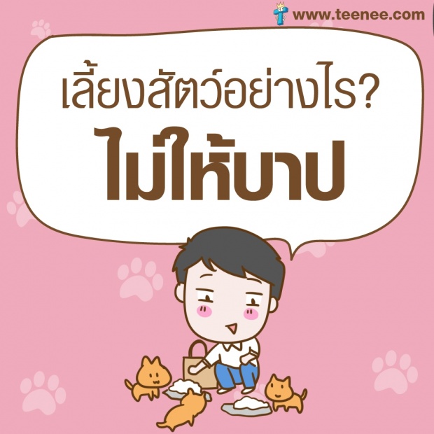 เลี้ยงสัตว์อย่างไร ไม่ให้บาป?