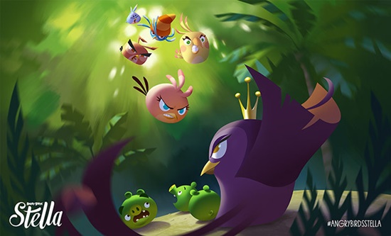 บินมาแล้ว!! ตัวอย่างของเกมซีรี่ส์นกพิโรธตัวใหม่ Angry Birds Stella พร้อมให้โหลด 4 ก.ย.นี้