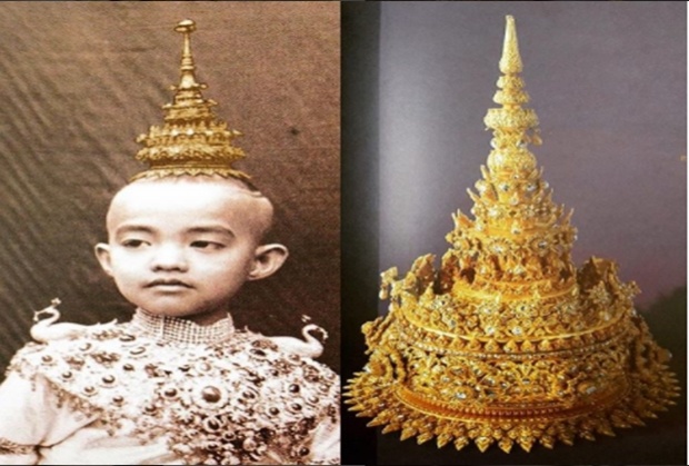 ”เรื่องหงส์เพชร และศิราภรณ์พระเกี้ยวทองคำ