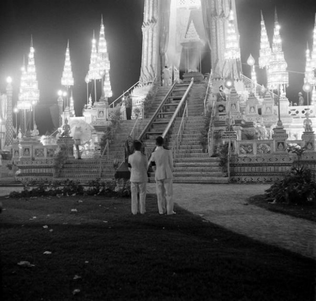 ย้อนชมภาพพระเมรุมาศ รัชกาลที่ 8 สมเด็จย่าฯ พระพี่นาง พระบรมราชชนกฯ ในหลวง ร.9