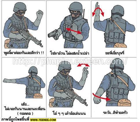 ► สัญญานมือขณะอยู่ในผับ(Hand Signals In Pub) *