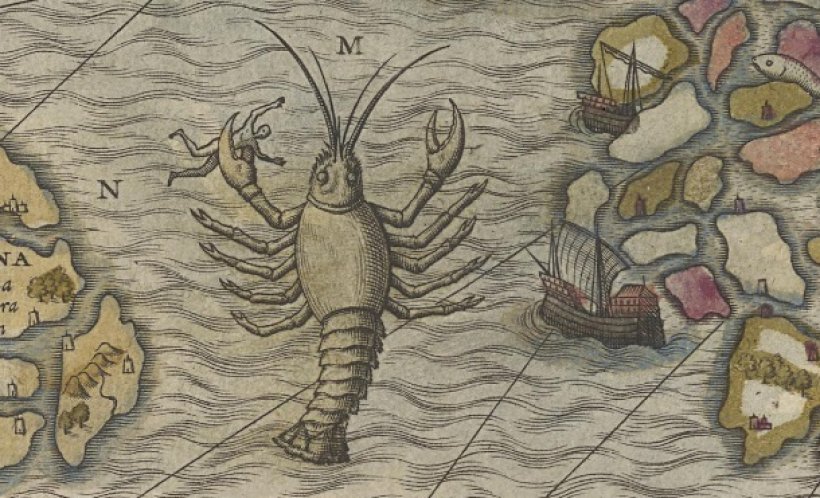 ไขข้อข้องใจ ทำไมนักทำเเผนที่สมัยก่อนชอบวาดสัตว์ประหลาดในท้องทะเล