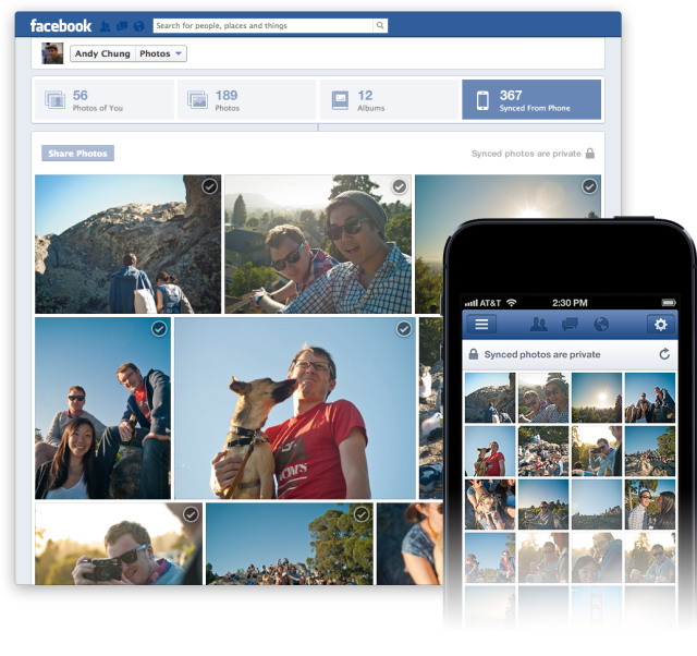 Facebook เริ่มทดสอบฟีเจอร์ใหม่ Photo Sync ให้โพสต์รูปจากมือถือขึ้น facebook ง่ายขึ้น