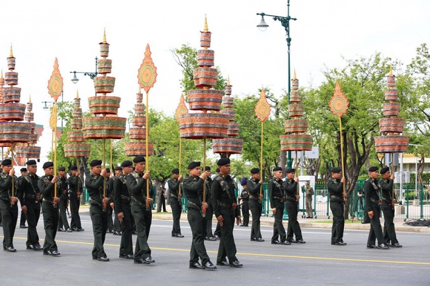 รู้จัก ราชรถ-ราชยาน และลำดับในริ้วขบวนวันงานพระราชพิธี