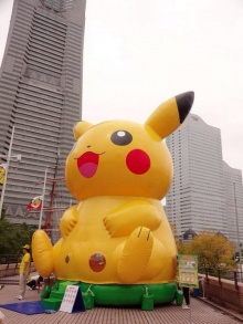 น่าร๊าก!เมื่อเหล่าปิกาจู พาเหรด ที่ Minato Mirai, Yokohama