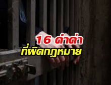 คิดก่อนด่า! 16 คำ พูดปุ๊ป โดนแน่... ‘ดูหมิ่นซึ่งหน้า’ ตาม ป.อาญา ม.393