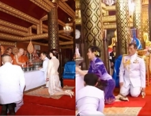 รู้จักผ้าพระสุจหนี่ เป็นผ้าที่เจ้าคุณพระพับก่อนเข้ารับของที่ระลึก(คลิป)