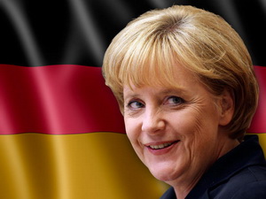 Angela Merkel  นายกรัฐมนตรีหญิง ของประเทศเยอรมนี 