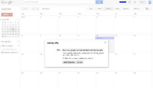ลองดู! วิธีเพิ่มตารางฟุตบอลโลก2014ลง คอมพิวเตอร์-สมาร์ทโฟน-แทบเล็ตผ่านGoogle Calendar