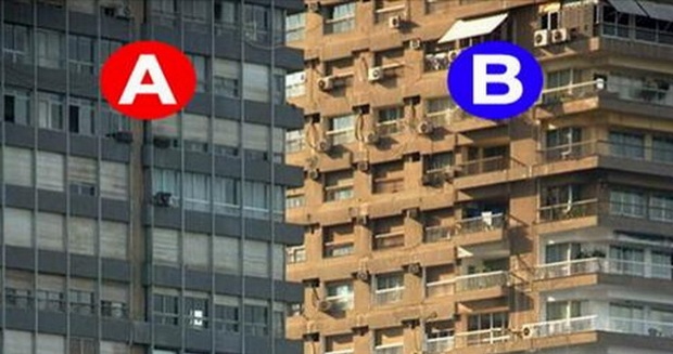 รู้หรือไม่ ตึก A หรือ B อยู่ข้างหน้า ? ไม่น่าเชื่อว่าคนส่วนมาก ตอบผิด