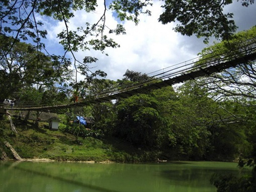 Loboc Hanging Bridge, Philippines  