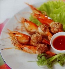 กุ้งสอดไส้